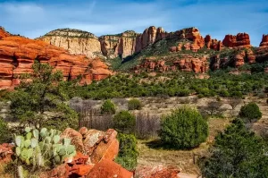 Arizona red rocks landscape