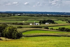 Iowa farmlands