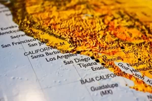 Southern California map